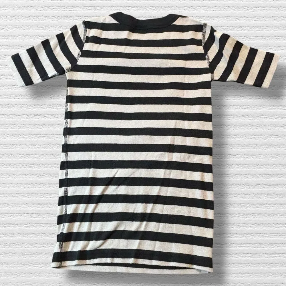 Hanna Andersson Star Wars Pajama Top 8 Darth Vader Striped Organic Cotton